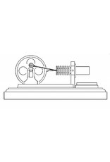 MBT Waxinelichtje heteluchtmotor - Bouwtekening Schaal 1 : N/A (60.12.010)