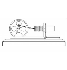 NVM 60.12.010 Kerze Heißluftmotor