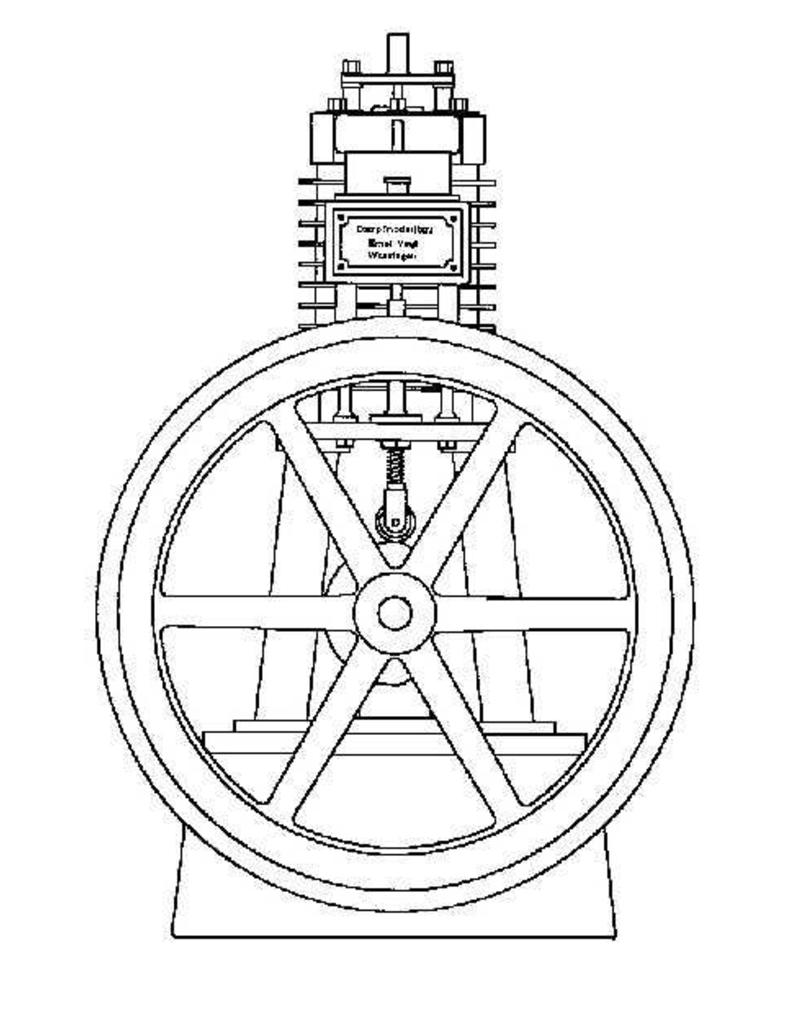 MBT Vacuum motor VS - Bouwtekening Schaal 1 : N/A (60.12.016)