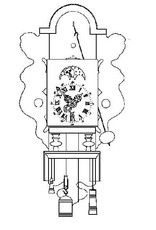 NVM 60.50.001 Frisian Hocker Uhr