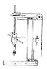 MBT Tafelboormachine - Bouwtekening Schaal 1 : XX (80.00.001)