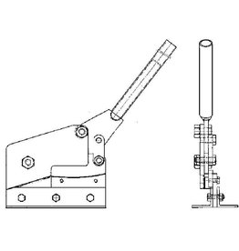 MBT Blechschere - Bauzeichnung Maßstab 1 : XX (80.00.006)