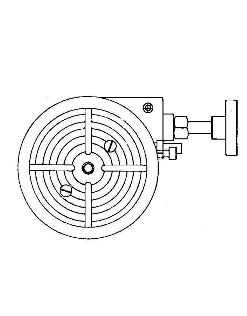 MBT Draaitafel - Bouwtekening Schaal 1 : XX (80.00.011)
