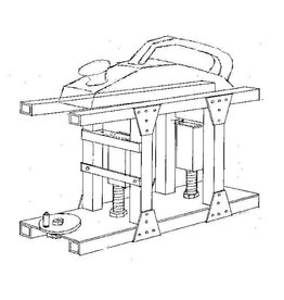 MBT Vandikte bank - Bouwtekening Schaal 1 : XX (80.00.013)