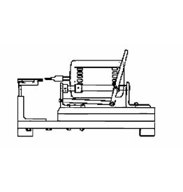 MBT Langgat boormachine - Bouwtekening Schaal 1 : XX (80.00.014)