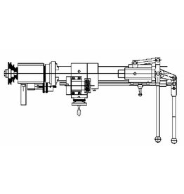 MBT Revolver draaibank - Bouwtekening Schaal 1 : XX (80.00.019)