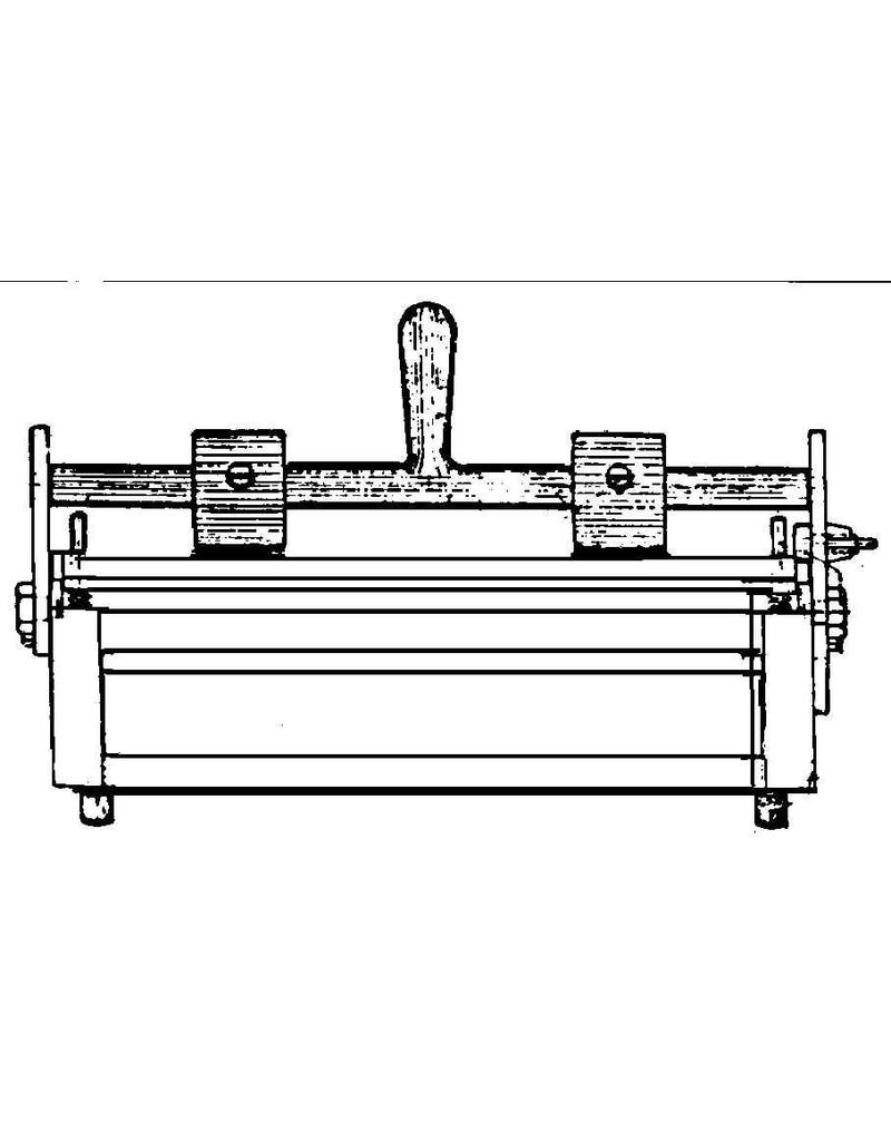 MBT Abkantbank, Abkantbreite 215 mm - Bauzeichnung Maßstab 1 : XX (80.00.024)