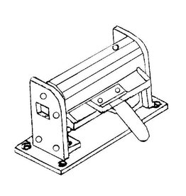 MBT Abkantbank, Arbeitsbreite 110 mm - Bauzeichnung Maßstab 1 : XX (80.00.025)