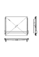MBT Tekenbord met parallelgeleiding - Bouwtekening Schaal 1 : XX (80.00.026)