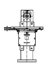 MBT Boor-freesmachine voor houtbewerking - Bouwtekening Schaal 1 : XX (80.00.034)