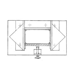 MBT Gluing Jig for Model Fruit and Vegetable Crates - Construction Drawing Scale 1 : XX (80.00.037)