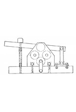 MBT Bandenwals voor houten wagenwielen - Bouwtekening Schaal 1 : XX (80.00.041)