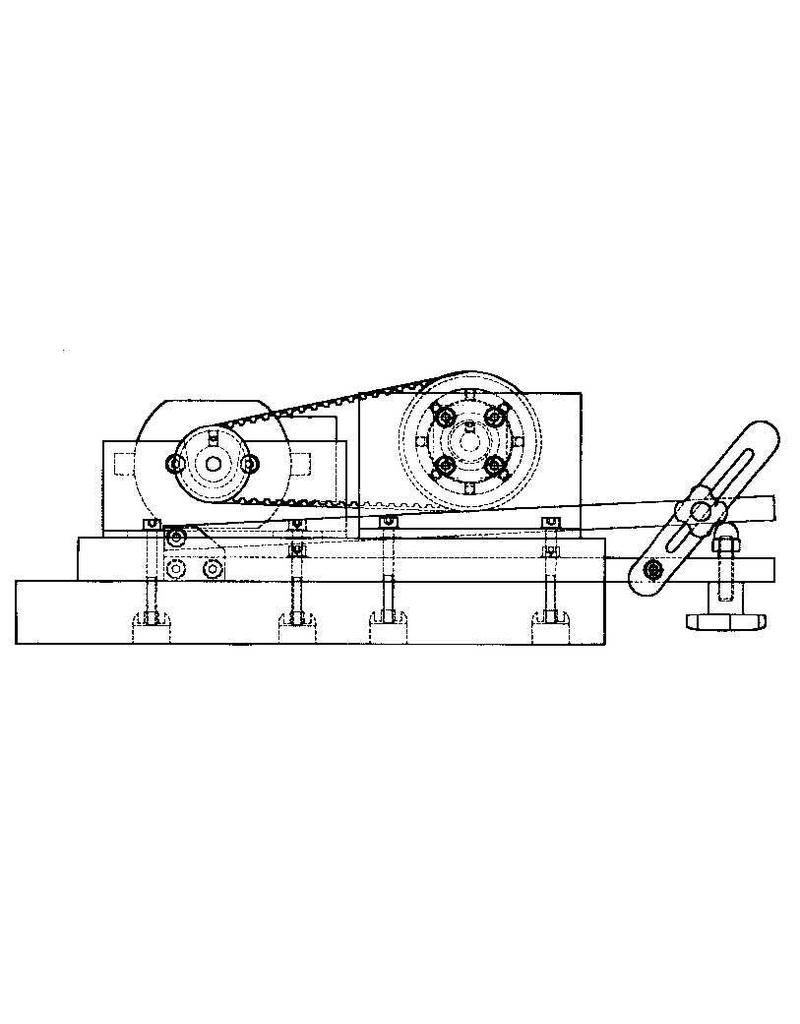 MBT Schuur- vandiktebank - Bouwtekening Schaal 1 : XX (80.00.042)