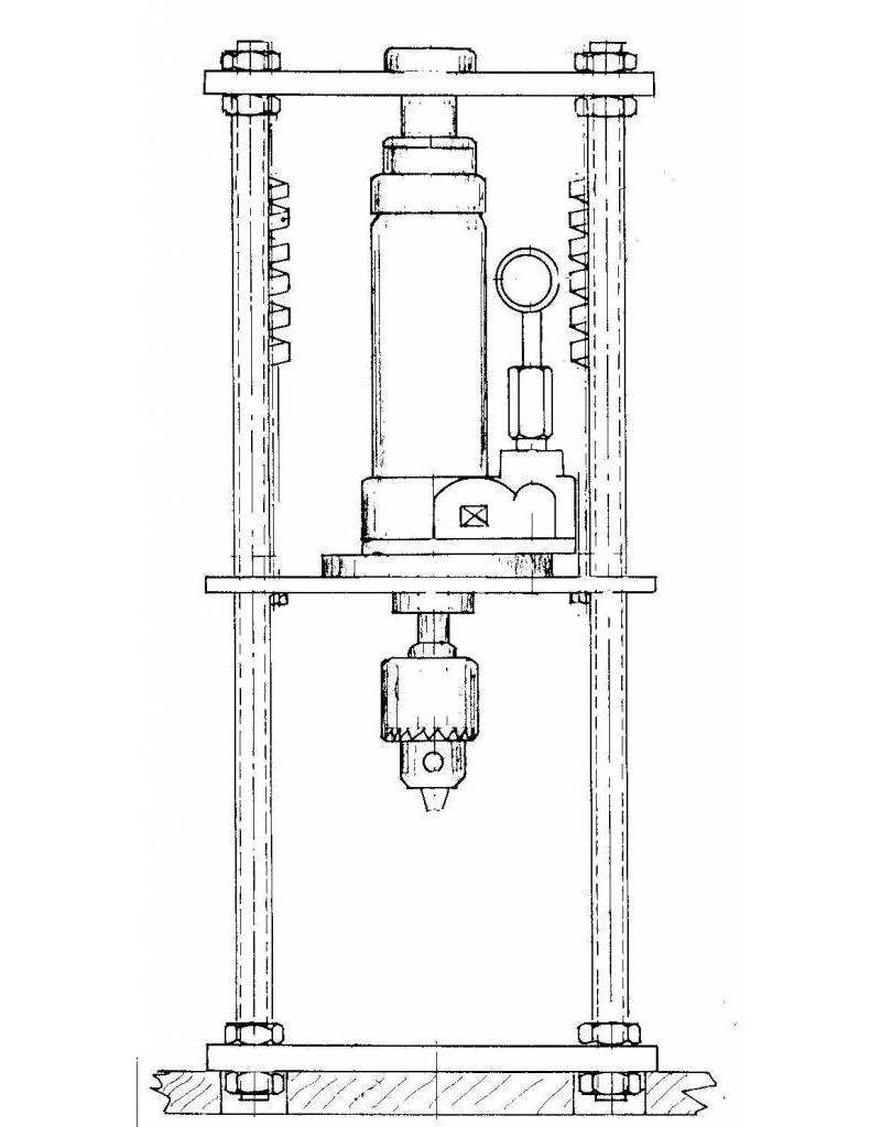 MBT Vormpers - Bouwtekening Schaal 1 : XX (80.00.043)