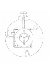 MBT Draaibare spaninrichting voor de freestafel - Bouwtekening Schaal 1 : XX (80.00.049)