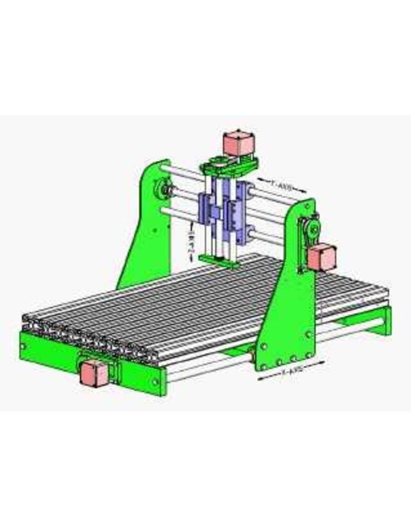 MBT CD - CNC Fräs-/Graviermaschine - Bauzeichnung Maßstab 1 : XX (80.00.050)