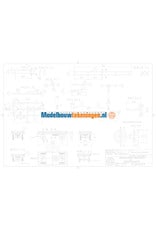 MBT DAF gas cylinder trailer - Construction drawing Scale 1 : XX (40.04.051)