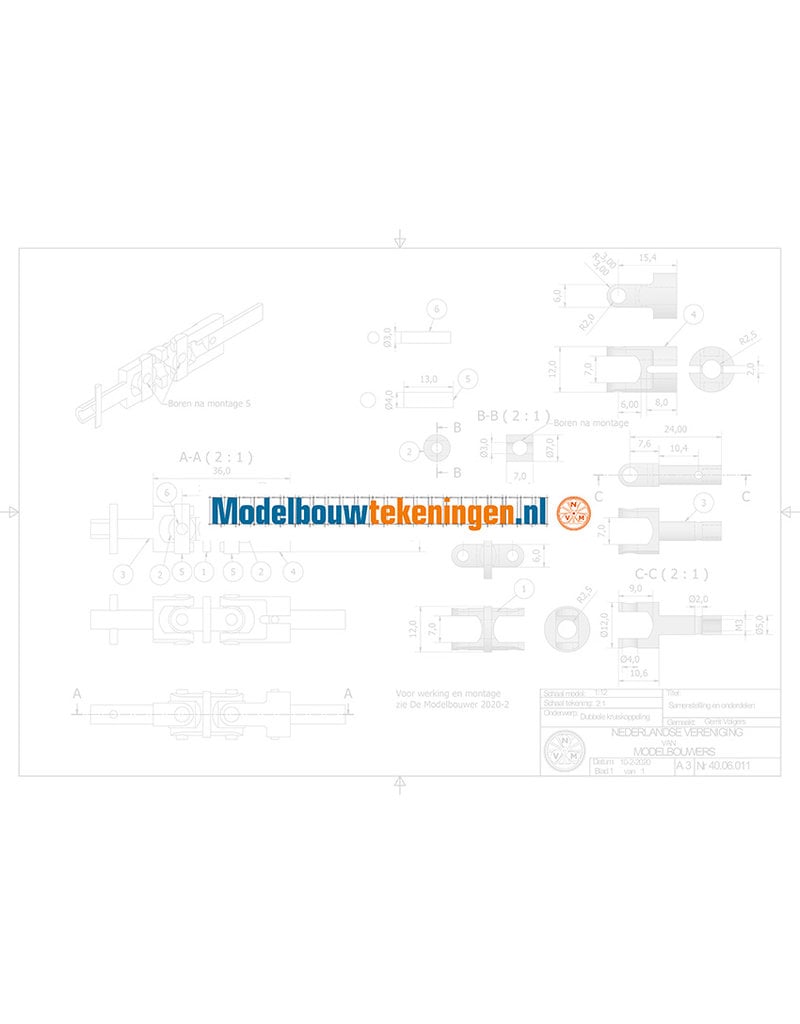 MBT 40.06.011 Doppelkreuzgelenk