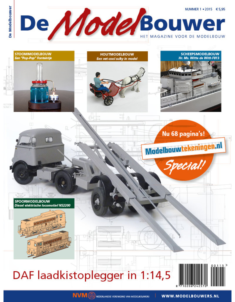 De Modelbouwer 95.15.001 Jaargang "De Modelbouwer" Editie : 15.001  (PDF)