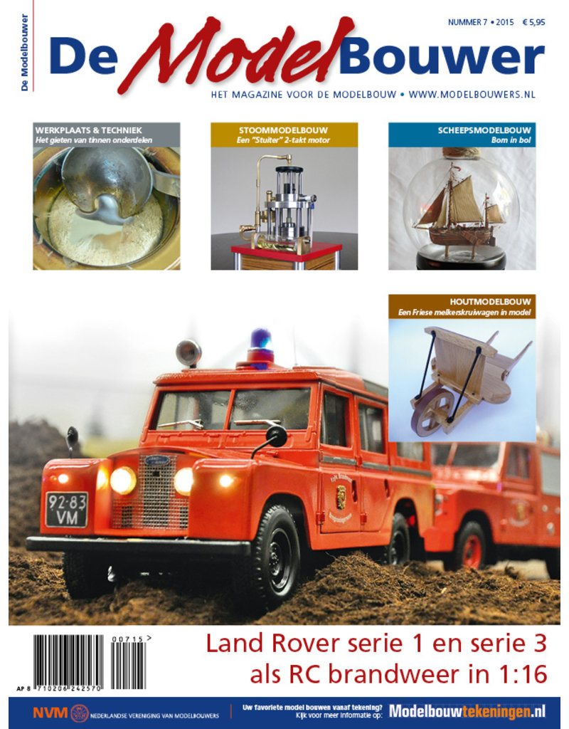 De Modelbouwer 95.15.007 Jahrgang "De Modelbouwer" Ausgabe : 15.007 (PDF)