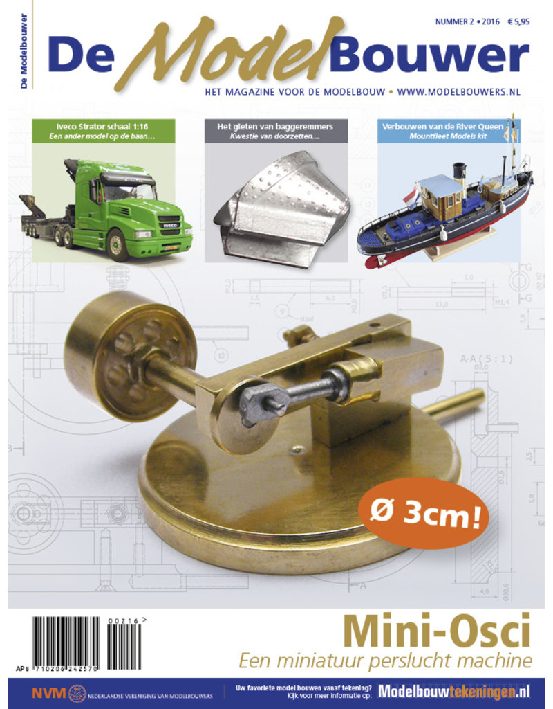 De Modelbouwer 95.16.002 Jaargang "De Modelbouwer" Editie : 16.002  (PDF)