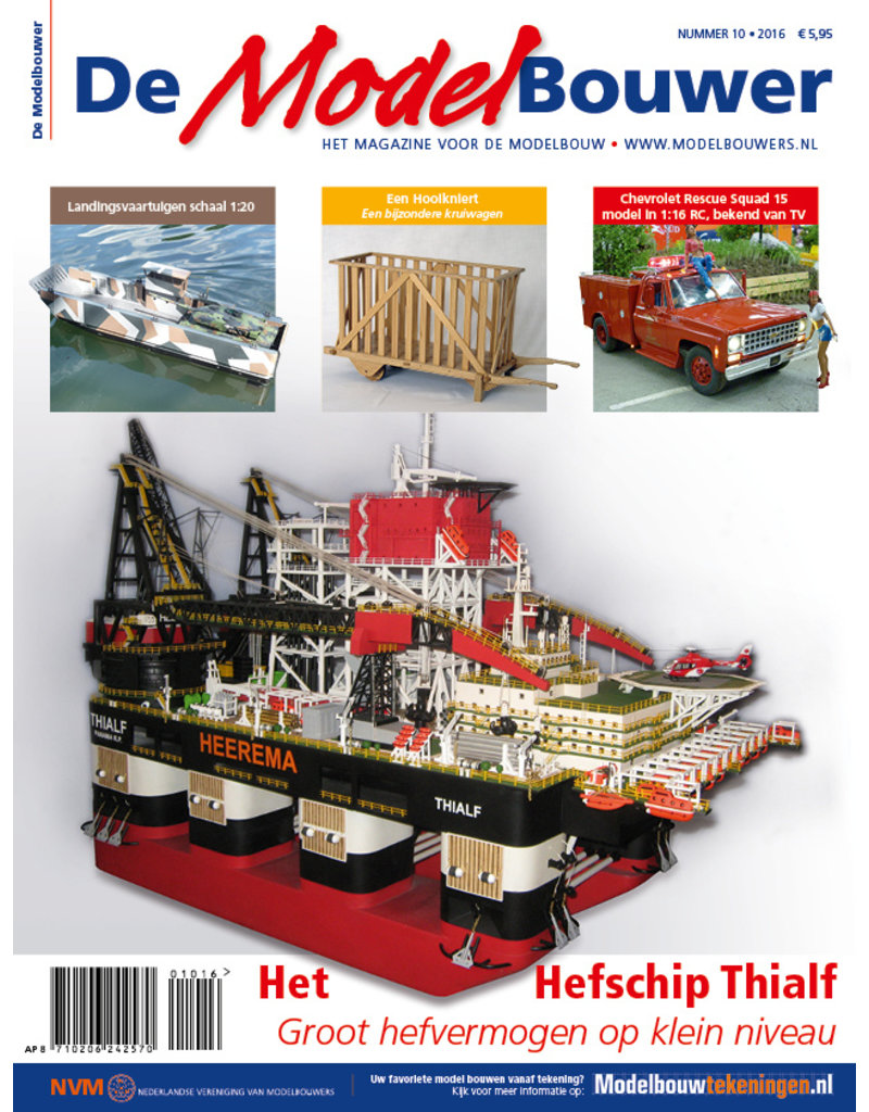 De Modelbouwer 95.16.010 Jahrgang "De Modelbouwer" Ausgabe : 16.010 (PDF)