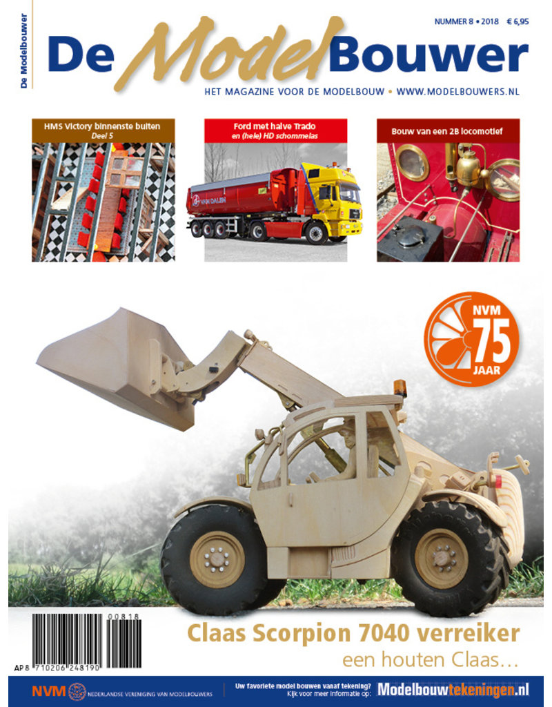 De Modelbouwer 95.18.008 Jaargang "De Modelbouwer" Editie : 18.008  (PDF)