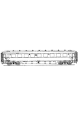 MBT 29.05.037 NS Doorgangsrijtuig 3e kl C7801 - 7840 voor spoor 0