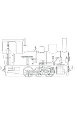 NVM 20.20.016 kleine Kohle-Kessel der Lokomotive 3.5 "Track - Copy