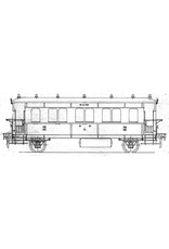 MBT 29.05.142 NS lokaalrijtuig 2e klasse B 1001 - 1017 (voorheen HSM B 1201-1217) voor spoor 0