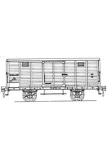 MBT 29.06.081 NS closed goods wagon series 7802-9478 for gauge 0