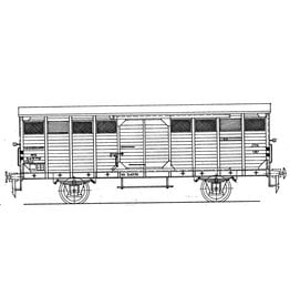 MBT 29.06.082 NS 17.5-ton closed goods wagon 24576-24875 for vegetable transport for gauge 1