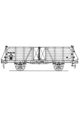 MBT 29.06.084 NS 21,5 tons open goederenwagen 54301-54783, voor spoor 0