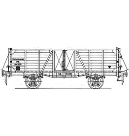 MBT 29.06.084 NS 21,5 tons open goederenwagen 54301-54783, voor spoor 0