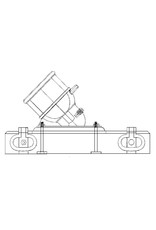 MBT Buskruit proefmortier op blok, kogel en hulpwerktuigen - Bouwtekening Schaal 1 : XX (40.45.022)