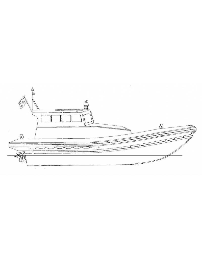 MBT 10.17.015 High Speed Coastal Lifeboat - semi rigid inflatable