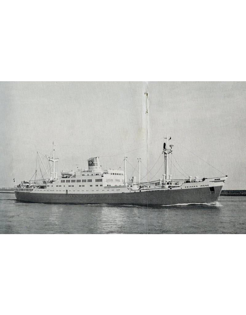 NVM 10.20.017 Cargo-Passagier ms "Princess Irene" (1958) - Orange Line