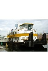 MBT 10.20.043 pusher tug ms "Strasbourg" (1966) - Comp. Francaise de Navigation Rhenane