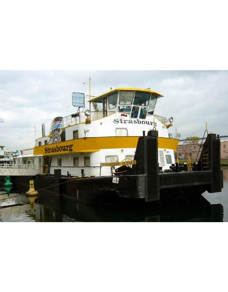 MBT 10.20.043 duwboot ms "Strasbourg" (1966) - Comp. Francaise de Navigation Rhenane