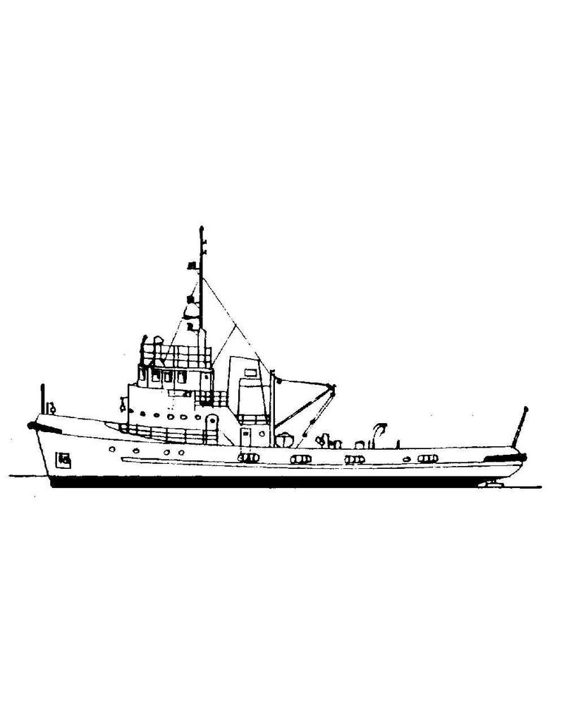 MBT 10.20.008 HrMs tugboat "Wambrau" A871 (1956)
