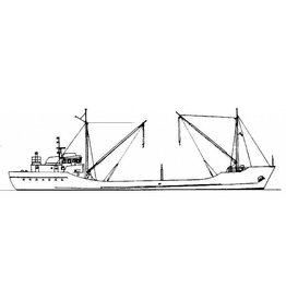 MBT Coaster M.S. "Appingedam" - Construction Drawing Scale 1 : 360 (10.20.020)
