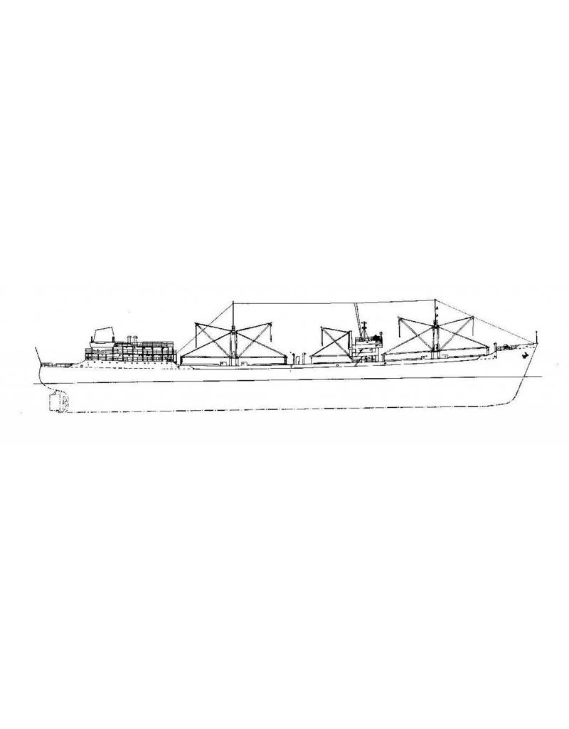 MBT 10.20.080 cargo ship ms " Romanby" (1957) - Ropner Shipping Co.