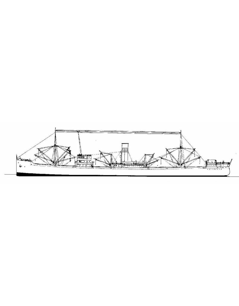 MBT 10.20.094 Frachtschiff ss "Aalsum" (1922) - Mij. Oostzee