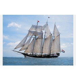 De Modelbouwer 16.06.003 topsail schooner Oosterschelde (1918)