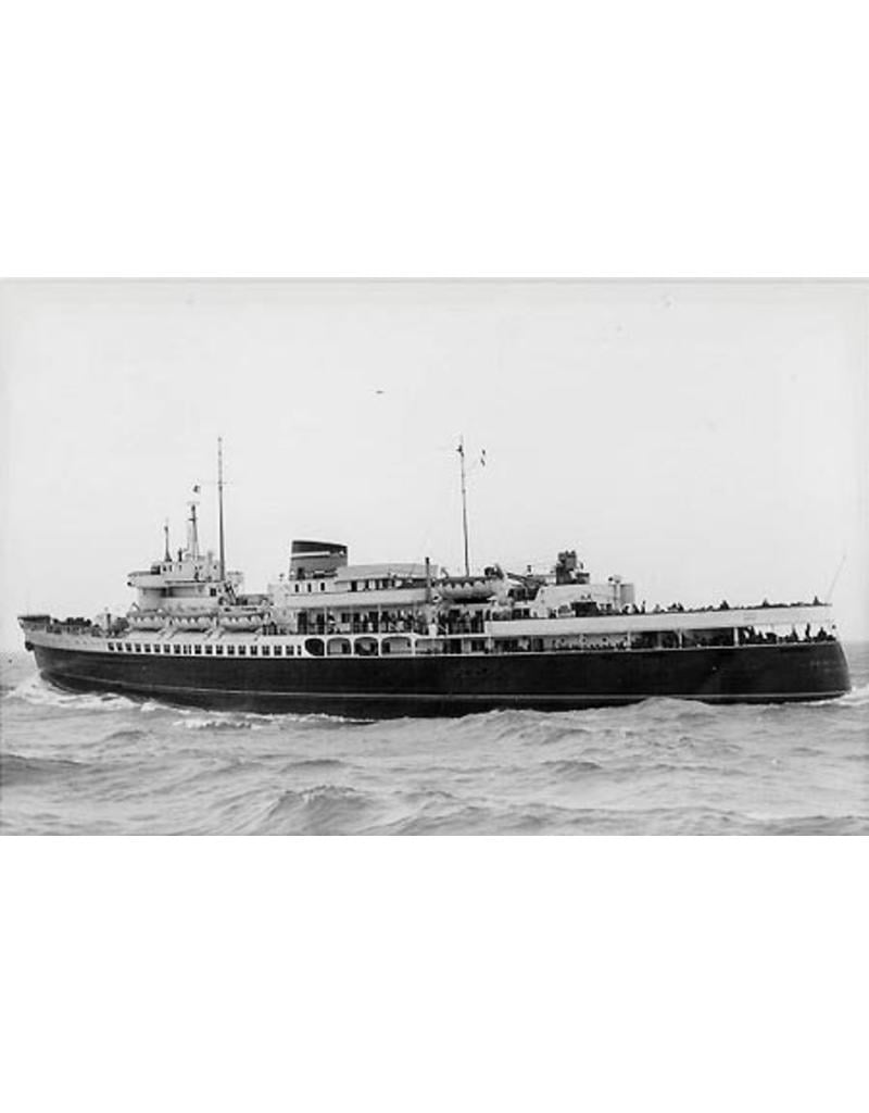 MBT 16.10.005 Passenger ship dms "Prinses Beatrix" - Zeeland Co.; after conv.(1947); ms "Koningin Emma"