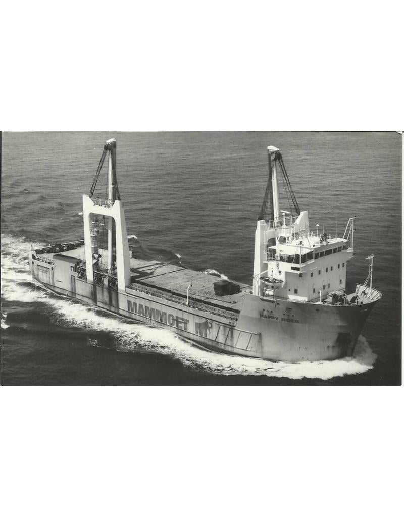 MBT 16.10.042 cargo ship dsms "Happy Rider" (1976) - Mammoet Shipping