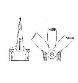 MBT 11.17.001 stockless anchor