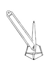 MBT 11.17.007 Delta/Flipper Anker von 2 kg