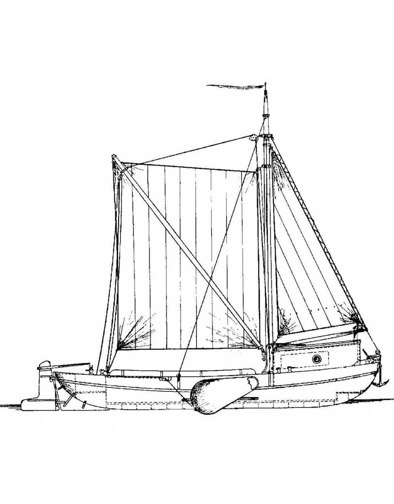 MBT 16.05.001 Segelfrachtschiff "stalen aak" (1925)