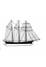 De Modelbouwer 16.06.003 Toppsegelschoner Oosterschelde (1918)